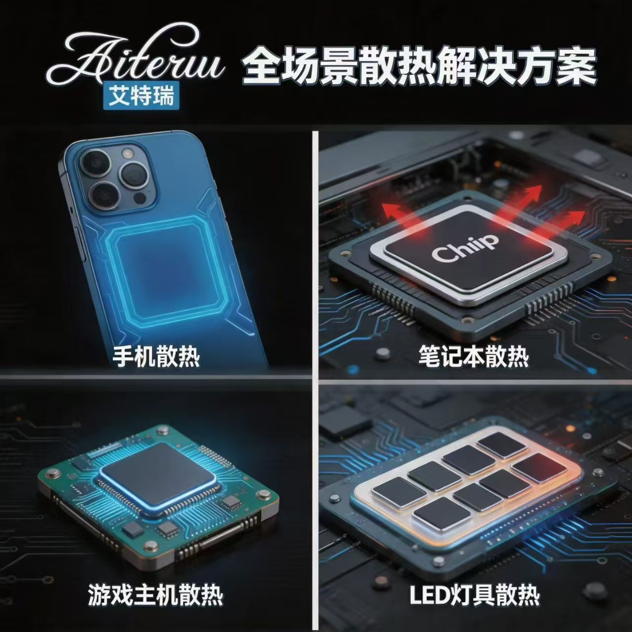 石墨烯全场景散热解决方案